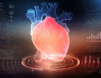 MRI image of a heart