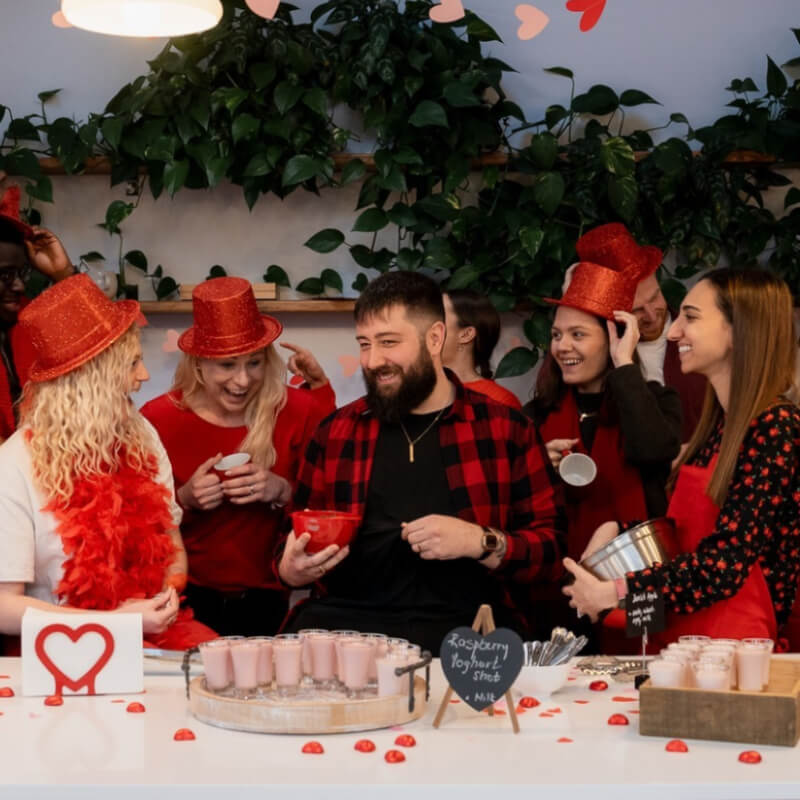 Work colleagues raising money for Heart Month