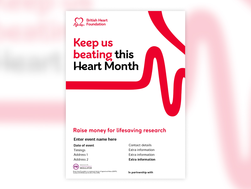 Generic fundraising poster