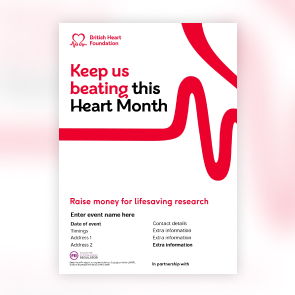 Generic fundraising poster