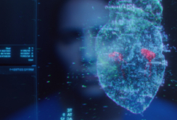 Computer generated imagery of a heart