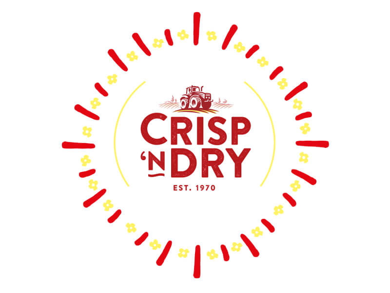 Crisp 'N Dry logo