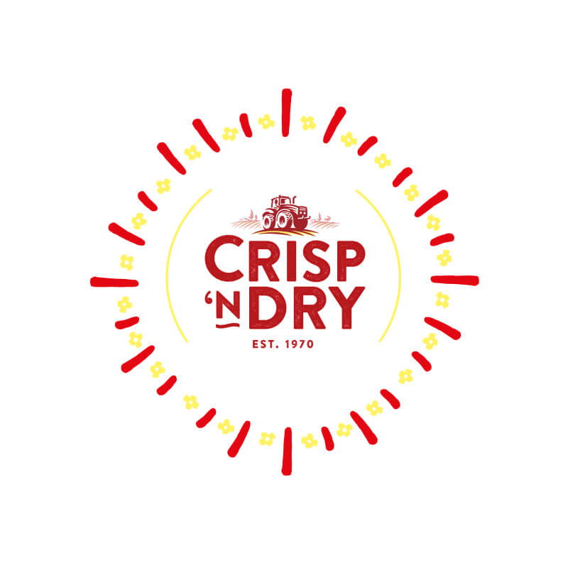 Crisp 'N Dry logo