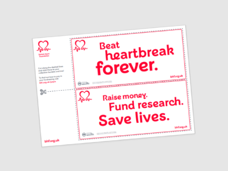 Fundraising resources - BHF
