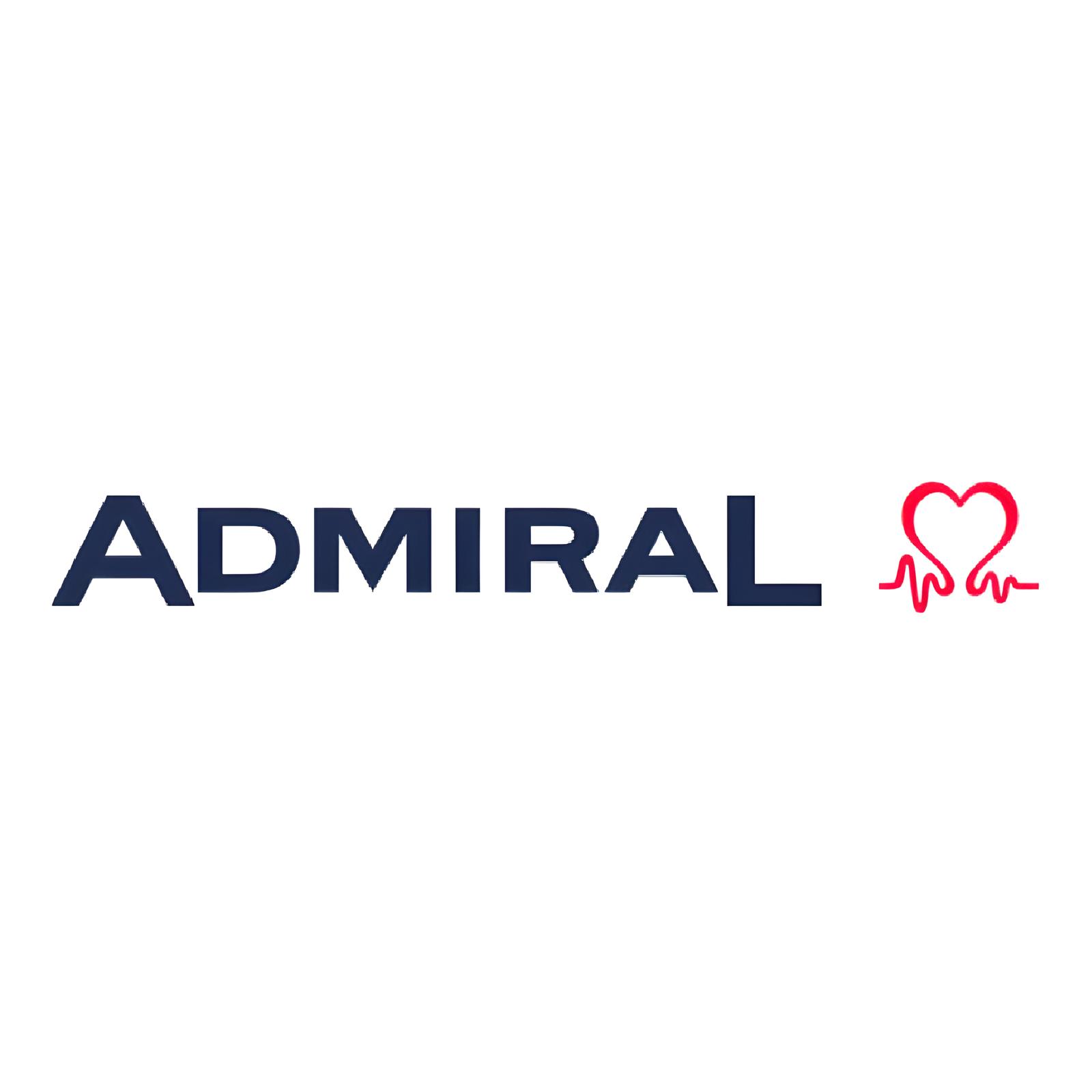 The Admiral logo sat beside the BHF logo