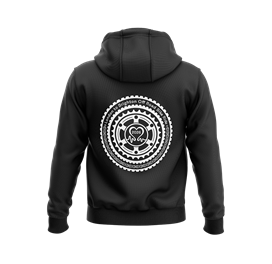Black Hoodie Back