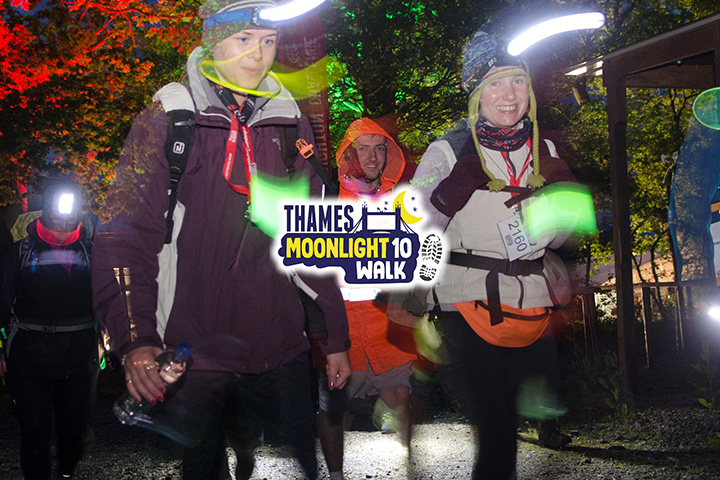 Participants in the Moonlight Trek