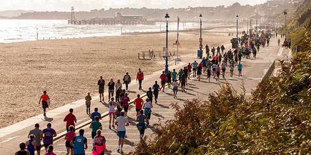 Bournemouth Run runners