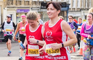 Bath Half Two Heart Runners