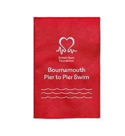 BHF microfibre towel