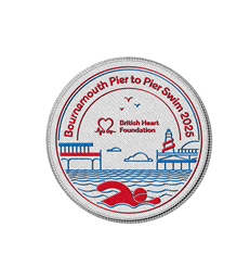 BHF swim badge