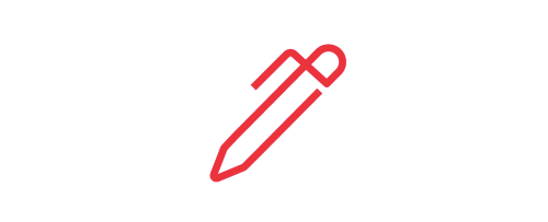 Pencil icon representing registering on The Circuit.