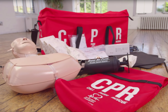 Health at Work CPR training kit