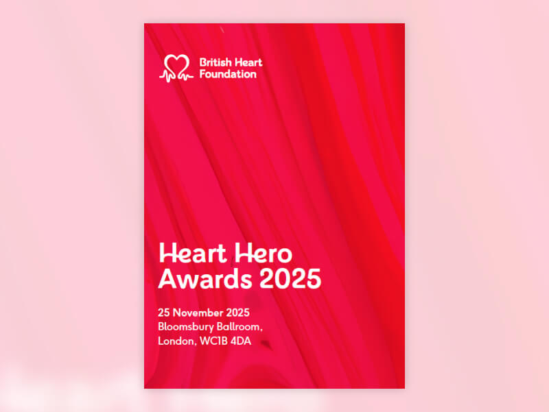 Cover of the Heart Hero Awards 2025 programme