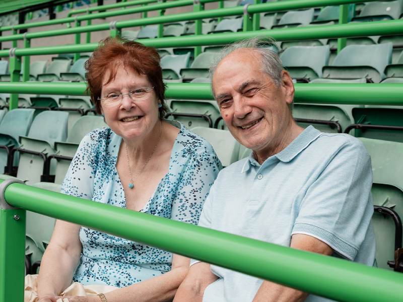 Brian and Ruth Thurtle, our 2024 Outstanding Contribution winners