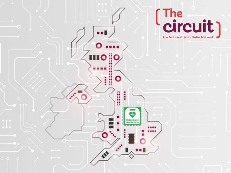 The circuit with logo