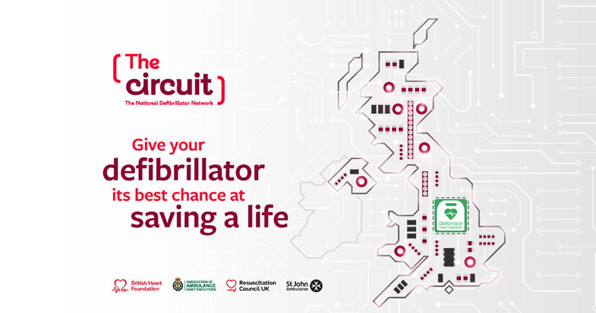 The Circuit the national defibrillator network BHF