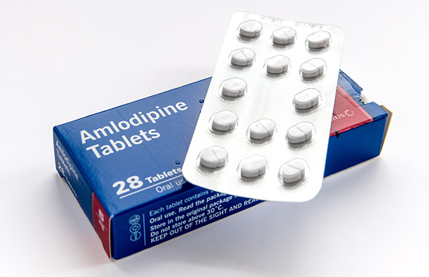 Amlodipine tablets.