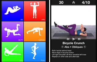 Daily fitness workout app