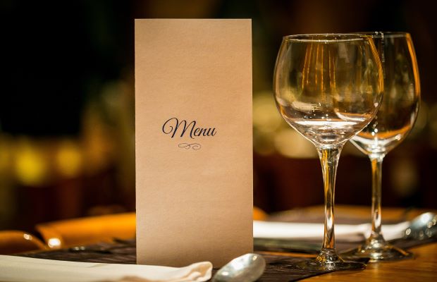 Christmas menu
