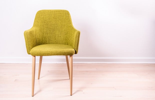Stylish green chair
