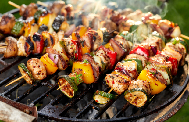 Meat skewers