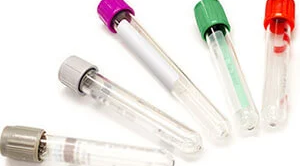 Blood test tubes