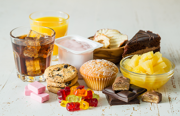 Sugary foods and drinks
