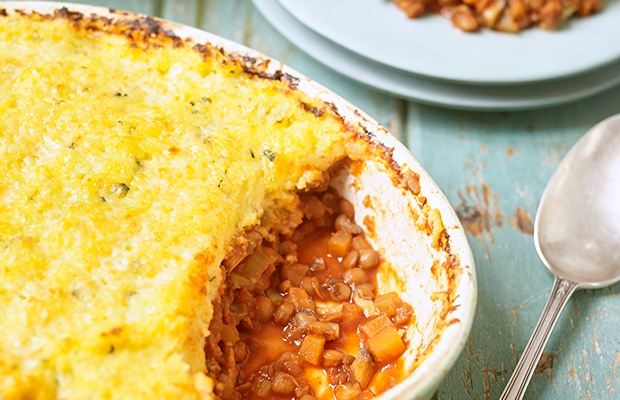 Vegetarian shepherds pie