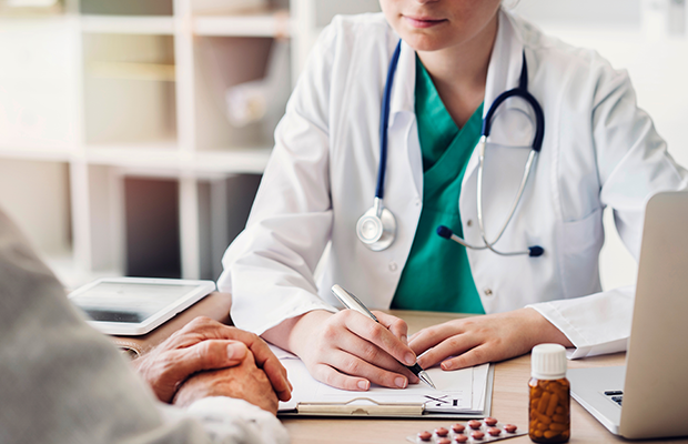 Doctor and patient