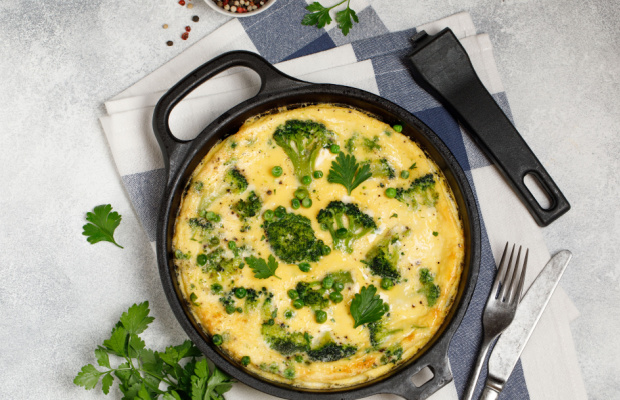 Green vegetable frittata | BHF