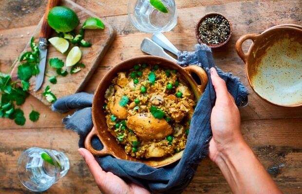 Bakes biryani chicken and rice | BHF