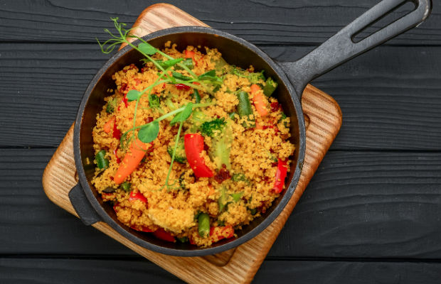 Spiced vegetable couscous | BHF