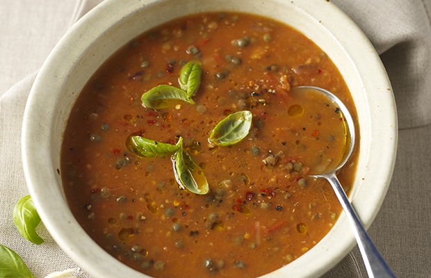 Roasted tomato and lentil soup | BHF