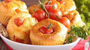 Recipe for tomato muffins