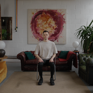 Jack Heseltine demonstrates sit to stand