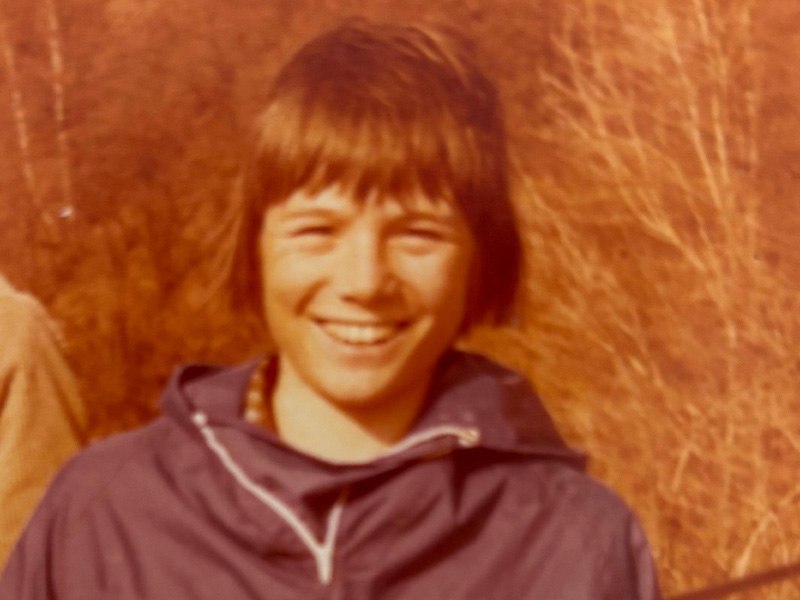 Roger Black Olympic athlete age 11