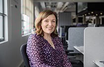 Headshot of Victoria Taylor in an office