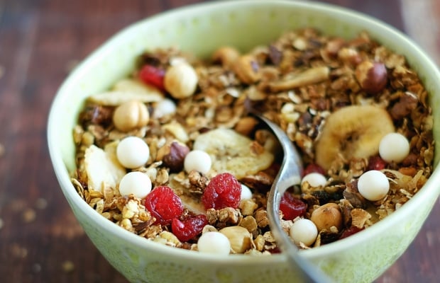 muesli with added sugar