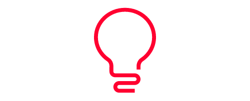 Icon of lightbulb