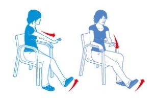 Alternate arm and leg