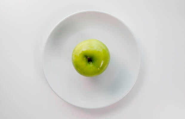 100 calories in apples
