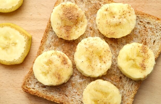 Bananas on toast