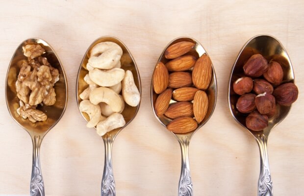 Selection of nuts