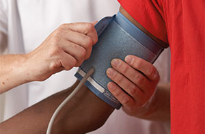 Measurig blood pressure