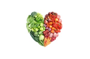 Heart-shaped fruit and vegetables