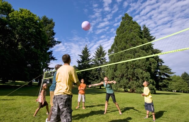 Volleyball in the park