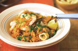 Mediterranean paella