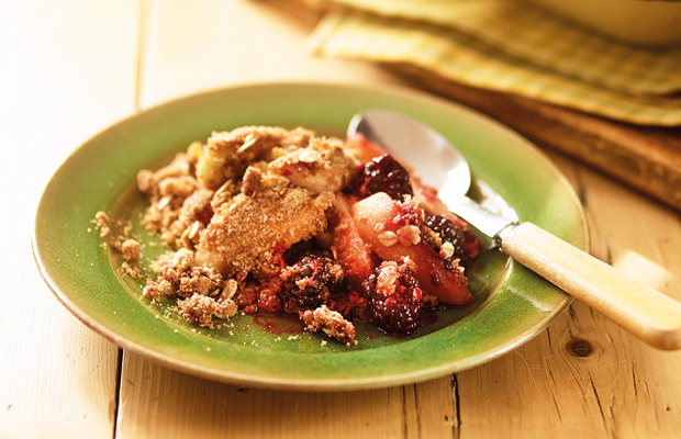 Fruit crumble