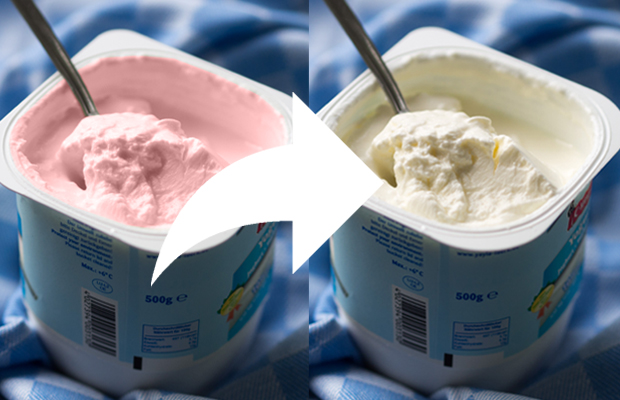 Swapping flavoured low-fat yoghurt for plain low-fat yoghurt 